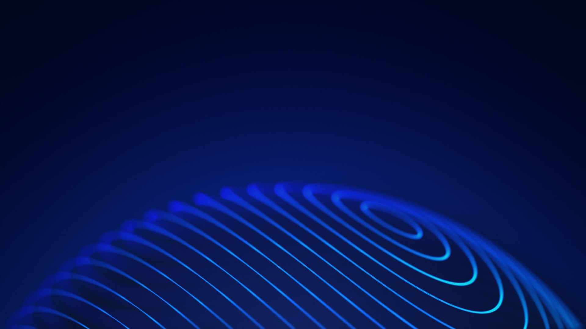 Blue orb background